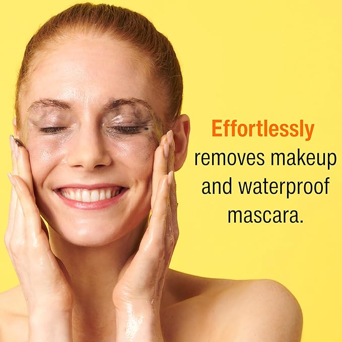 Super Facialist Face Cleanser Oil – Facial Wash & Waterproof Makeup Remover with Vitamin C, Gentle Cleansing Oil for Women, Suitable for All Skin Types 6.8 oz