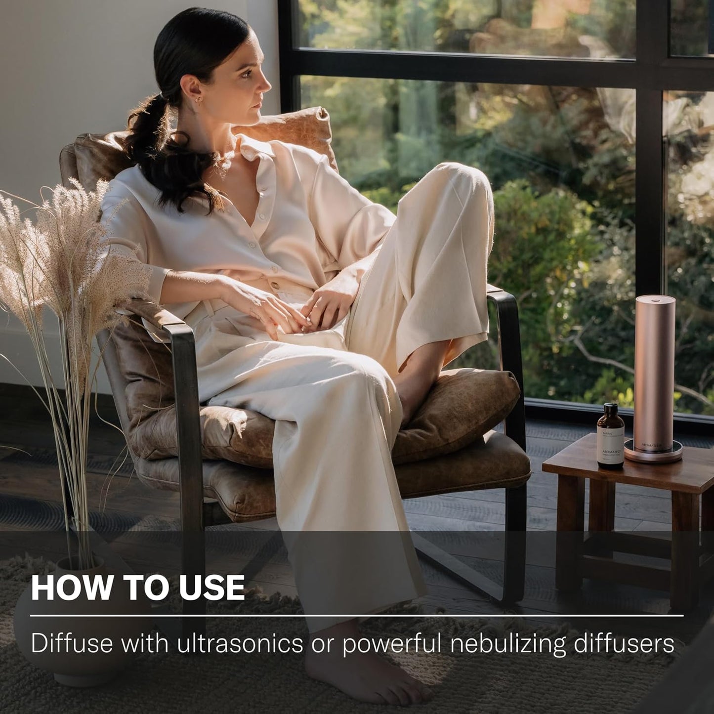 Noir Aromatech Noir Aroma Essential Oil Blend: Hotel Inspired Aromatherapy with for Ultrasonic Diffusers & Nebulizers - 0.3 fl oz, 10 mL