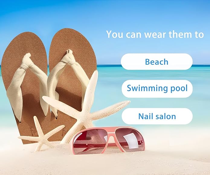 KuaiLu Womens Dressy Sandals Arch Support Yoga Mat Walking Cross Slides Ladies Slip on Orthotic Travel Outfits Slippers Cushion Comfortable