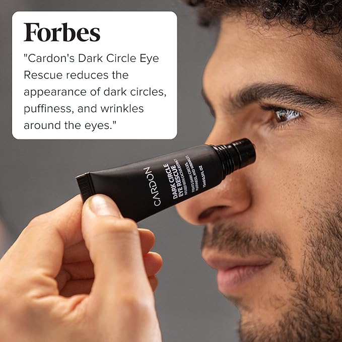 Cardon | Dark Circle Rescue for Men and Women | Under Eye Roller Eye Stick Massager for Puffy Eyes, Dark Circles, Bags, Wrinkles | Made with Peptides, Niacinamide, Hyaluronic Acid