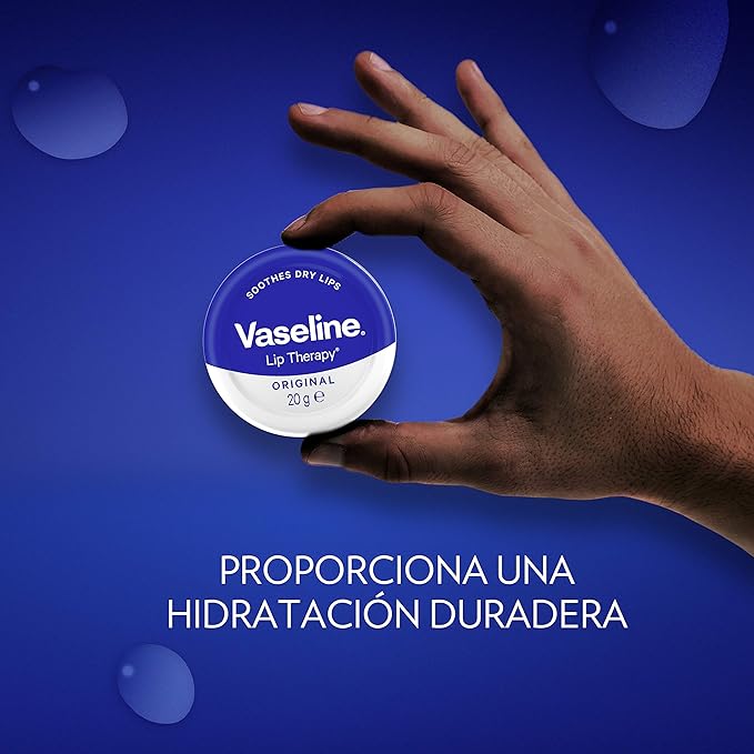 Vaseline Lip Therapy | Vaseline Lip Balm | Lip Moisturizer for Very Dry Lips | Original | 20g