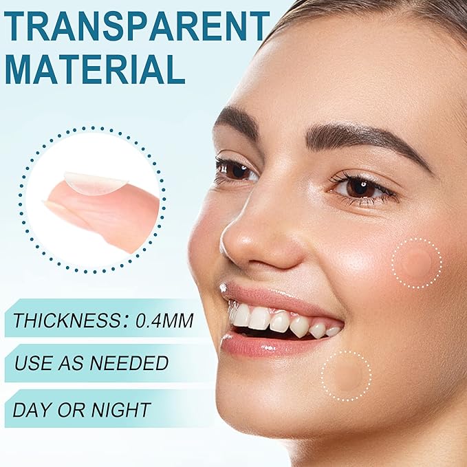 LotFancy Acne Patches, 240 Count, 3 Sizes (12, 10, 8mm), Hydrocolloid Pimple Patches for Face, Clear Zit Stickers for Blemishes, Spots, Skin Acne Dots Treatment