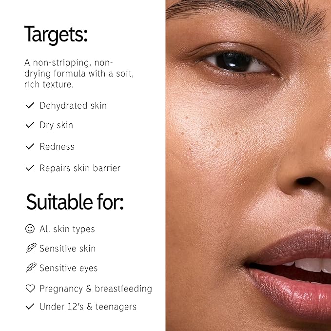 The INKEY List Mini Oat Cleansing Balm, Rich Balm Removes Makeup and Impurities, Reduces Redness, Travel Size, 1.69 Fl Oz each