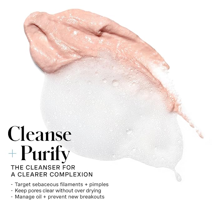 Kate Somerville EradiKate 3% Sulfur Daily Foaming Cleanser Acne Treatment – Clinically Formulated Medicated Face Wash Balances Skin & Cleans Pores, 4 Fl Oz