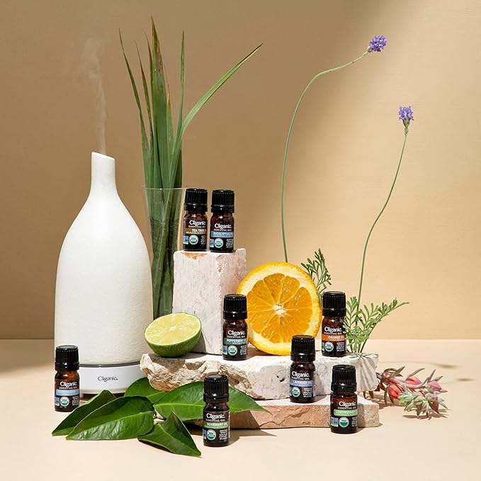 Cliganic Organic Patchouli Essential Oil - 100% Pure Natural for Aromatherapy Diffuser | Non-GMO Verified (Packaging May Vary)
