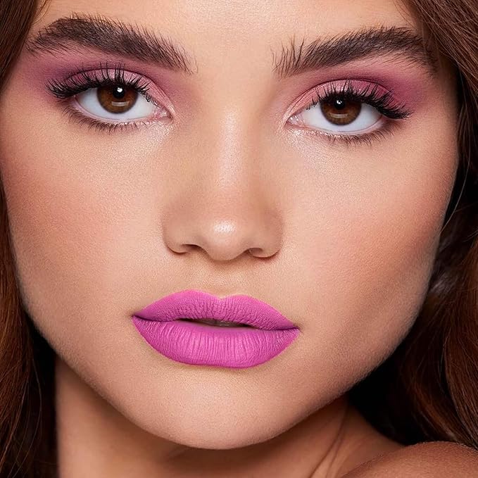 Hot Pink Liquid Lipstick - Long Lasting, Smudge-Proof, Transfer-Resistant Lip Color,Waterproof, Non-Transfer Formula (Urban Chic)