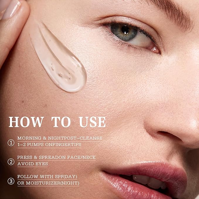 Super Vitamin C Face Serum for Mature Skin: All-in-One Hydrating Anti-Aging Formula by Vitamin C, Hyaluronic Acid, Caffeine-Firming, Lifting, Targets Dark Spots, Wrinkles, 1 fl oz (Pack of 1)