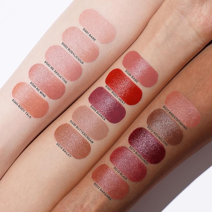 Oulac Sensual Glow Color Rich Satin Lipstick Set 3