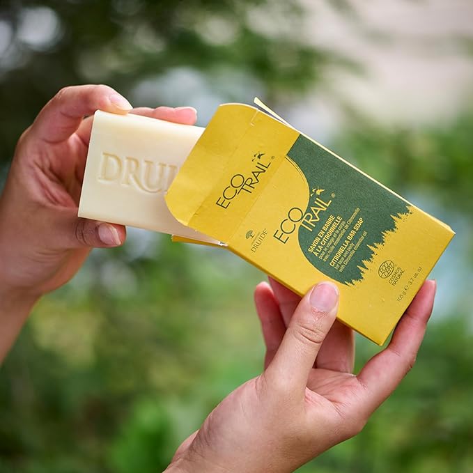 Ecotrail Eucalyptus Outdoor Soap – 2-in-1 Multi-purpose Cleaner, All Natural Bar Soap For Women, Palm-Free & Vegan – 105 g (3.7 oz) Eucalyptus