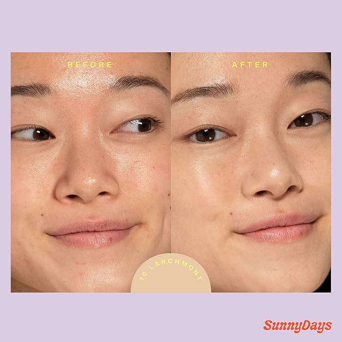 Tower 28 Beauty SunnyDays SPF 30 Tinted Mineral Sunscreen - For Sensitive Skin - 2-in-1 Facial Broad Spectrum UVA/UVB Protection + Foundation - Shade 10 LARCHMONT, 1 Fl Oz