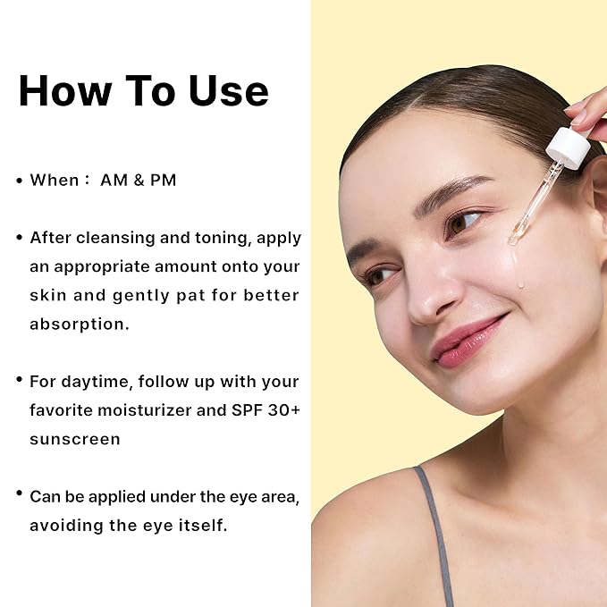 5% Tranexamic Acid Serum with 5% Niacinamide, Bakuchiol, Dark Spot Correcting Serum, Fade Discoloration, Hyperpigmentation, Acne Scars, Sun Spots, Blemish Remover, Korean Skincare,1Fl Oz