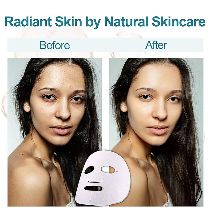 Lululun 21 Sheet Anti Aging Face Mask for Women & Men, Daily Face Mask Sheets with Rice Extract, Acacia Honey, Collagen& Ceramides, Organic Face Masks Skincare & Sheet Mask from Japan PRECIOUS TRIO