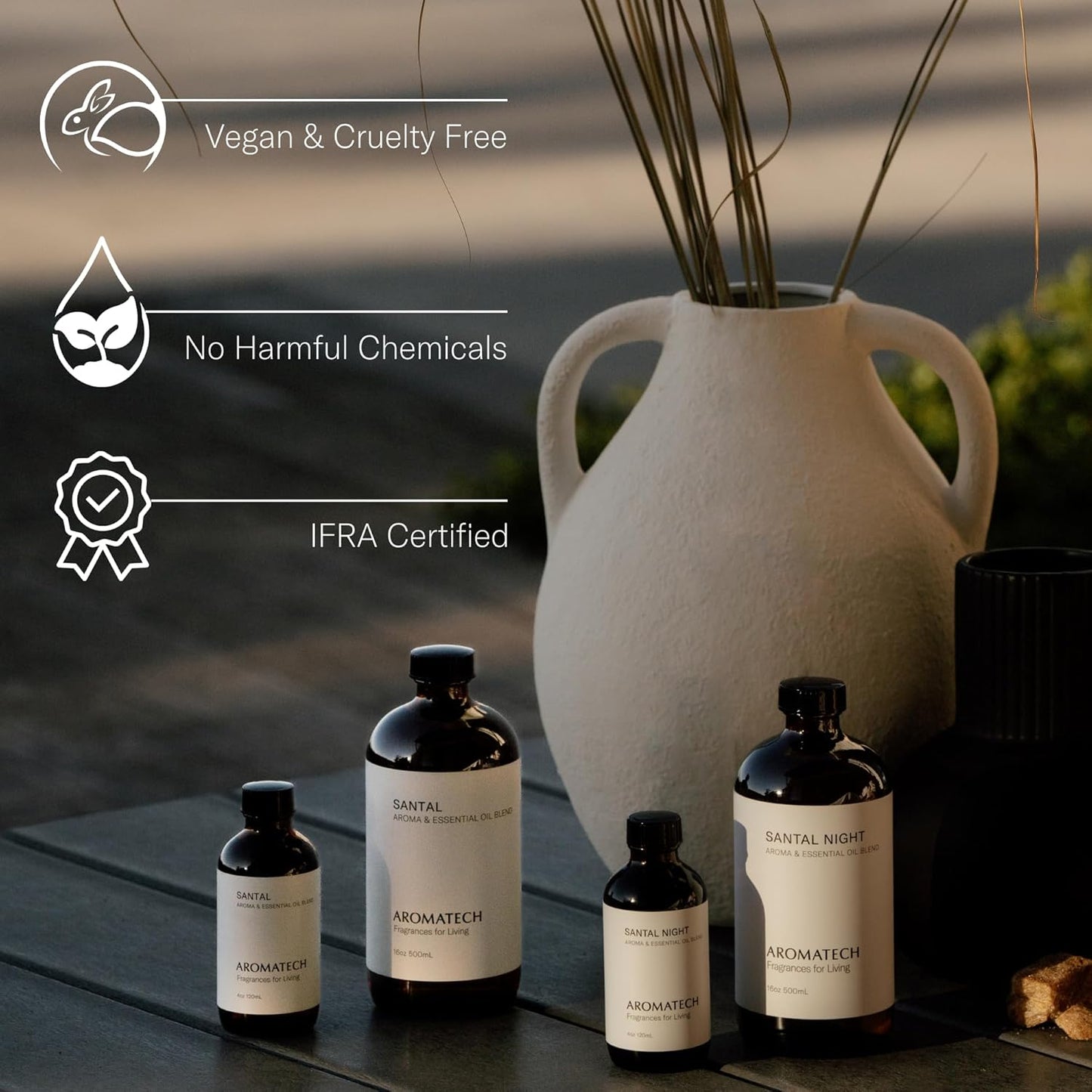 AromaTech Tea Garden for Aroma Oil Scent Diffusers - 500 Milliliter