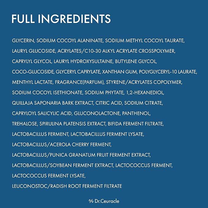 Dr.Ceuracle Pro Balance Soothing Cleansing Foam - Moisture Rich Gel to Foam Daily Cleanser with Refreshing and Hydrating Finish (150 ml / 5.07 fl. oz.)