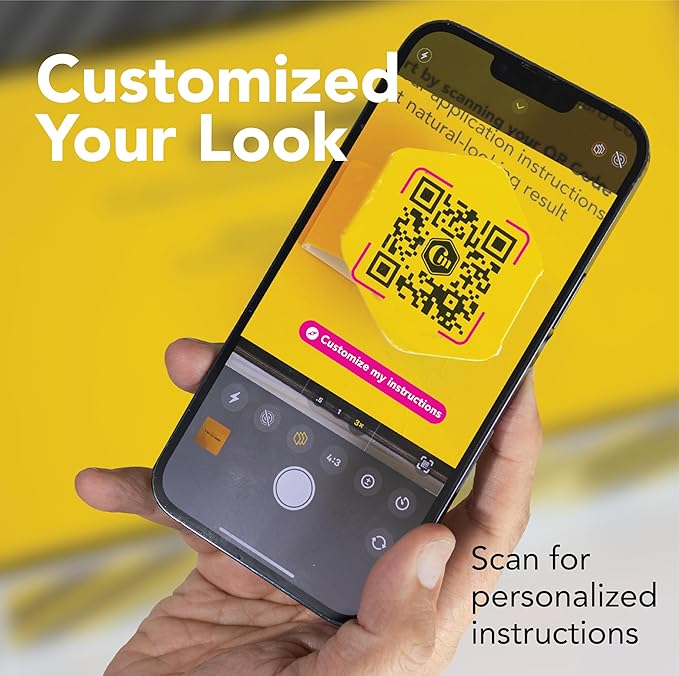 CLEVERMAN Black Hair & Beard Dye for Men, All-in-One Reusable Kit - Natural-Looking Gray Coverage, Professional-Quality, Ammonia-Free, 3.38 Fl Oz (1 Pack), Black, Suitable for Black Hair