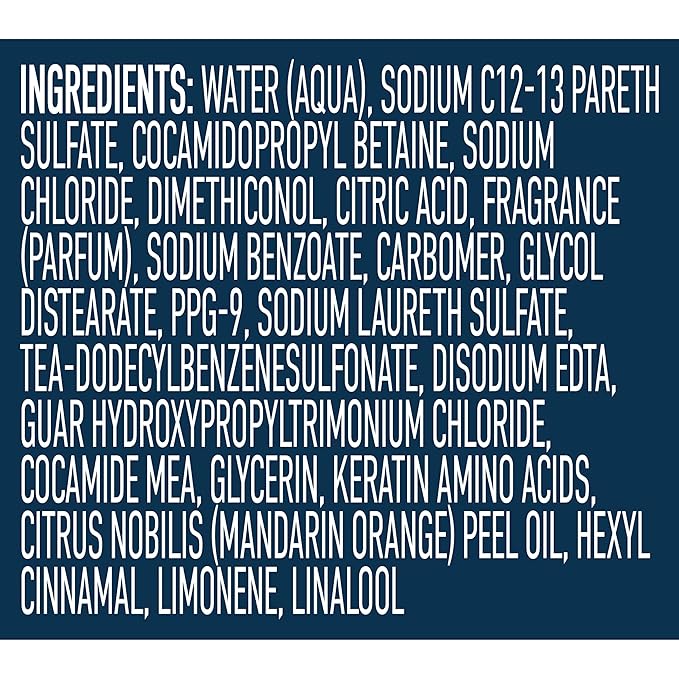 Suave Men Body Wash 3-in-1 Citrus Rush – Travel-Size Shampoo, Conditioner & Body Soap All-in-One Formula with Keratin for Healthy Hair & Skin, 3 Oz Ea (Pack of 3)