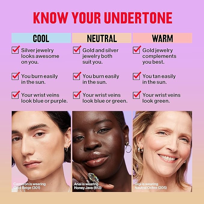 REVLON Illuminance Skin-Caring Liquid Foundation, Hyaluronic Acid, Hydrating and Nourishing Formula with Medium Coverage, 305 Medium Sand (Pack of 1)