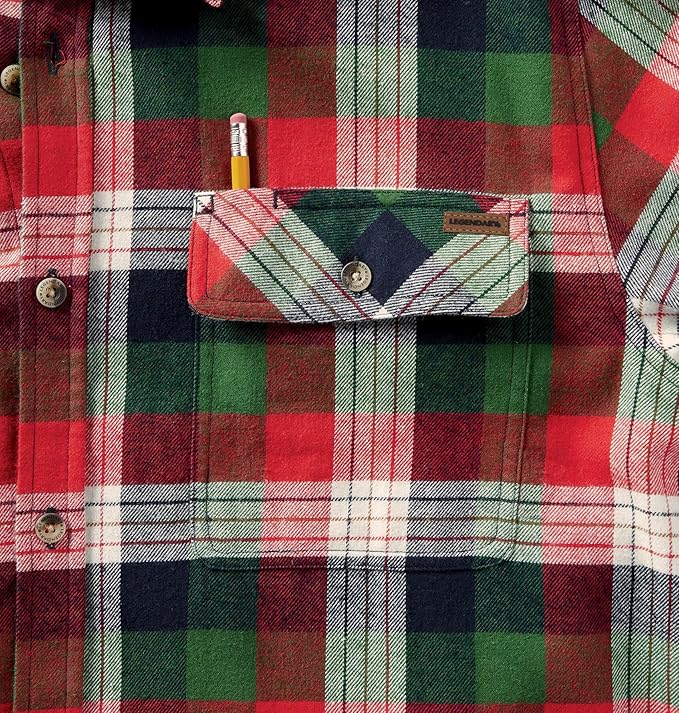 Legendary Whitetails Men's Flannel Shirt Long Sleeve Button Down 100% Cotton