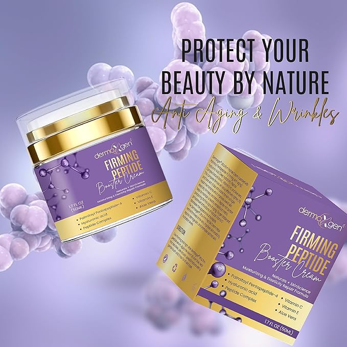 Wrinkle Cream for Face Deep Wrinkles – Anti Wrinkle Cream for Women with Peptides, Hyaluronic Acid & Aloe Vera – Skin Firming Moisturizer to Tighten, Lift & Boost Elasticity – 1.7 Fl Oz