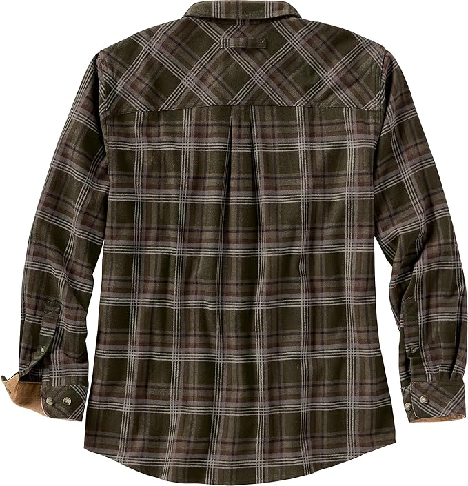Legendary Whitetails Men's Flannel Shirt Long Sleeve Button Down 100% Cotton