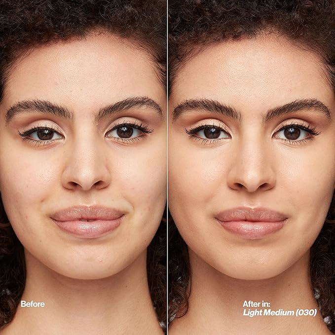 Revlon ColorStay Flex Wear, Full Cover Non-Creasing Concealer, Infused with Hyaluronic Acid & Vitamin E, Flexible Longwear, 030 Light Medium, 0.34 Fl Oz