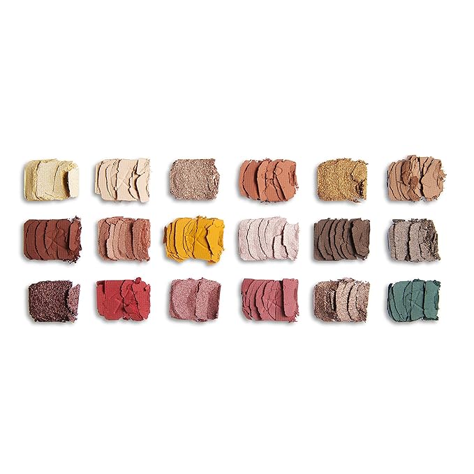 Makeup Revolution X Roxxsaurus Ride or Die Eyeshadow Palette, Matte & Shimmers, 18 Shades, Cruelty-Free, 0.43 Oz