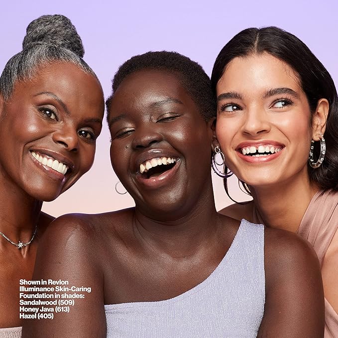 Revlon Illuminance Skin-Caring Liquid Foundation, Hyaluronic Acid, Hydrating and Nourishing Formula with Medium Coverage, 309 Toasted Beige (Pack of 1)