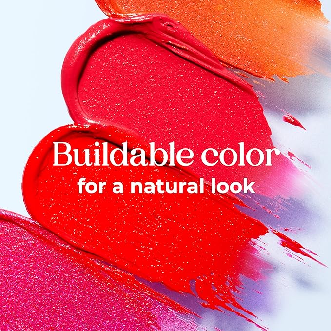 Tinted Lip Balm. Moisturizing Sheer, Buildable Lip Color with Hyaluronic Acid, Vitamin E and Rich Oil, Perfect Revitalizer for Chapped Lips. Beauty Plumper Moisturizer 0.21oz- Orchid