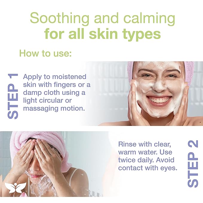 YOUN Beauty Green Tea Face Cleanser by Dr. Anthony Youn – Paraben-Free, Hydrating Facial Cleanser with Aloe Vera, Chamomile & Cucumber Extracts – Daily Face Wash for All Skin Types