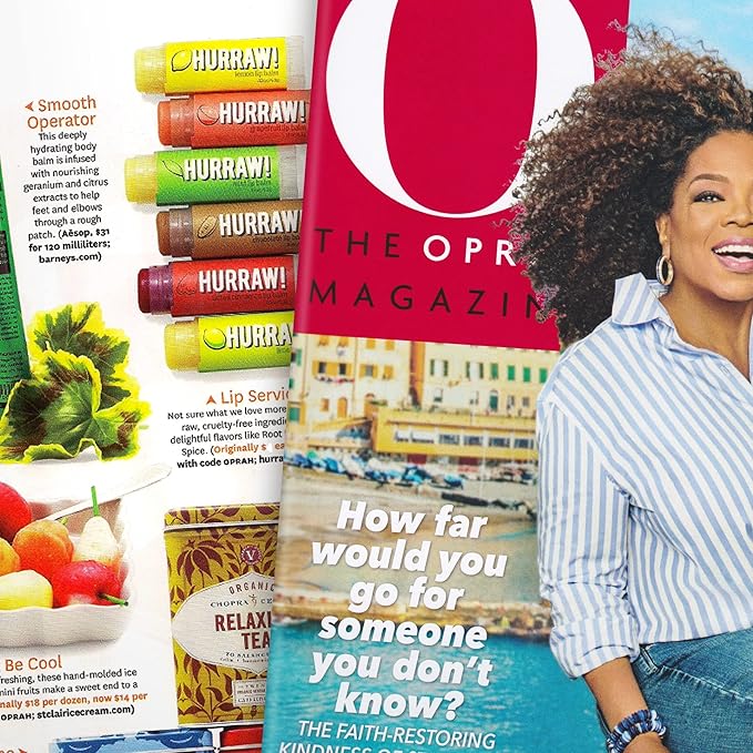 Hurraw! Grapefruit Lip Balm, 3 Pack: Organic, Certified Vegan, Cruelty and Gluten Free. Non-GMO, 100% Natural Ingredients. Bee, Shea, Soy and Palm Free. Made in USA