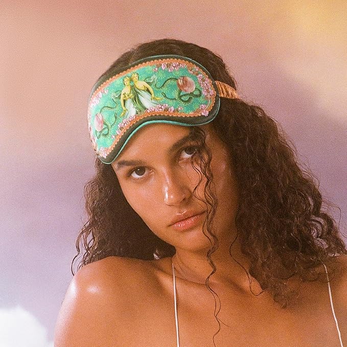 slip Pure Silk Sleep Mask - 100% Pure 22 Momme Mulberry Silk Eye Mask - Comfortable Sleeping Mask with Elastic Band, Zodiac Collection: Gemini