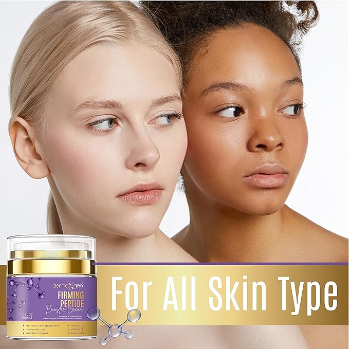 Wrinkle Cream for Face Deep Wrinkles – Anti Wrinkle Cream for Women with Peptides, Hyaluronic Acid & Aloe Vera – Skin Firming Moisturizer to Tighten, Lift & Boost Elasticity – 1.7 Fl Oz