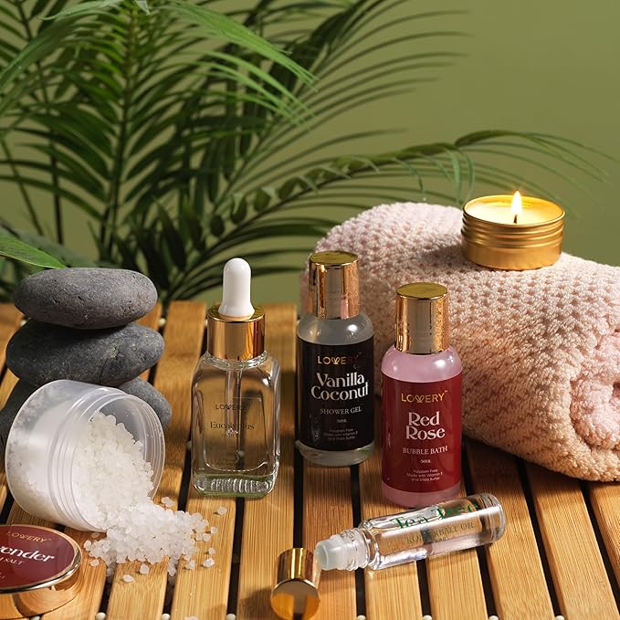 Birthday Gifts for Her, 12 Day Beauty Surprises, Wedding Gifts for Adults, Birthday Gifts for Women & Men, Anniversary Ideas, Beauty & Spa - Bath & Body Care Gift Set